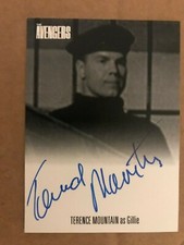 THE AVENGERS COMPLETE COLLECTION SERIES 1: AUTOGRAPH CARD: TERENCE MOUNTAIN AVTM
