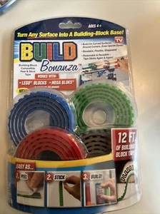 Build Bonanza As Seen on TV Flexible Building Block Base in Blue/Green/Red/Gray - Picture 1 of 5