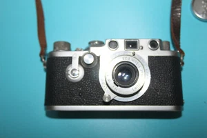 Leica 3F mit Selbsttimer, Elmar F5 1:3.5 Objektiv, Ser#690462 - Bild 1 von 6