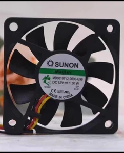 SUNON MB60101V2-0000-G99 12V 1.01W 6010 6CM Cooling Fan - Picture 1 of 1