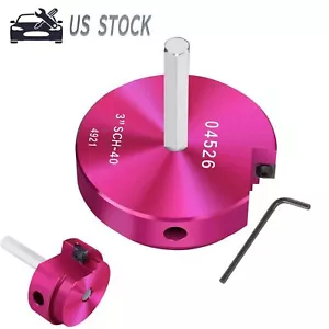 PPR300 PVC Pipe Reamer 3 Inch Aluminum Head- SCH40 PVC, ABS, CPVC Socket Saver - Picture 1 of 16