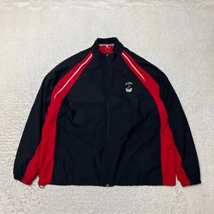 Ashworth Jacket Men Extra Large Black Full Zip Windbreaker US Open Golf USGA - Picture 1 of 19