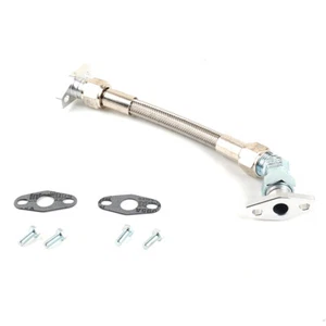 10AN Teflon Oil Drain Line For DSM 1G 2G Engine with TD04 TD05H 14B 16G Series - Picture 1 of 5