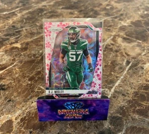 2024 Prizm CJ Mosley Choice Cherry Blossom Prizm #/15 New York Jets - Picture 1 of 1