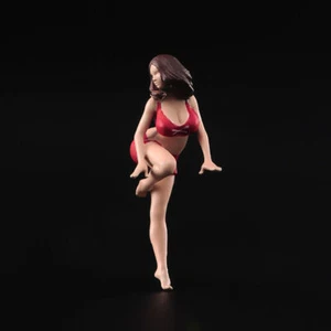 1/64 Scene Props Sexy Beauty Girl Miniatures Figurines For Cars Vehicles Toys - Picture 1 of 8