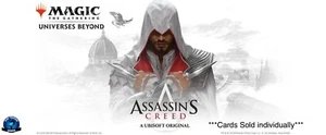Magic The Gathering ASSASSIN'S CREED TCG NON-FOIL Pick A Card Complete Your Set - Picture 1 of 86