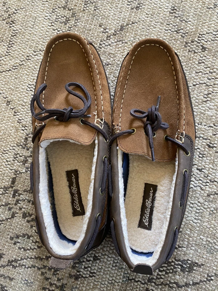 Zapatillas Zapatos Eddie Bauer Para Hombre 9 Cuero Gamuza Foto 1 de 4
