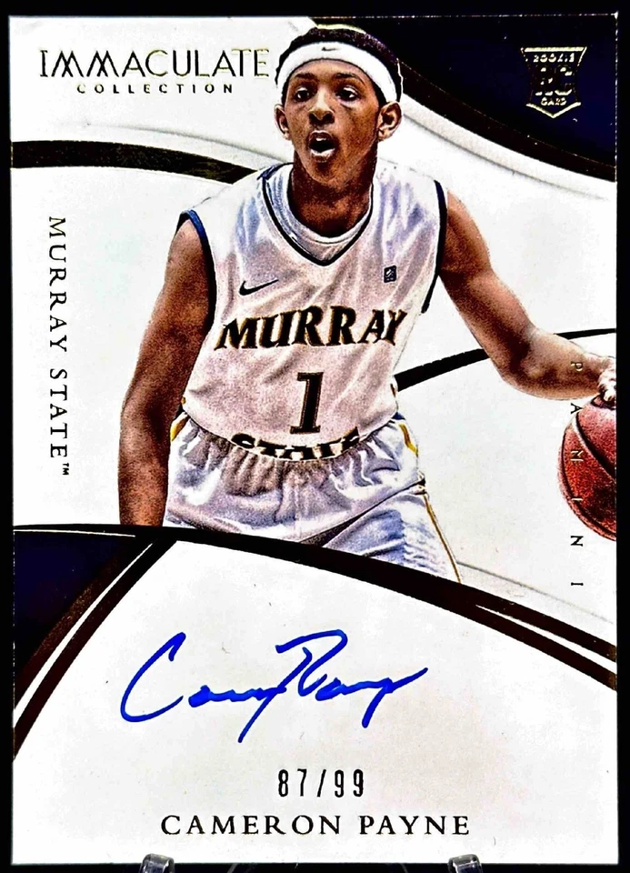 Panini Immaculate Cameron Payne Rookie 2015 automático/99 en tarjeta autógrafo radiocontrol Foto 1 de 1