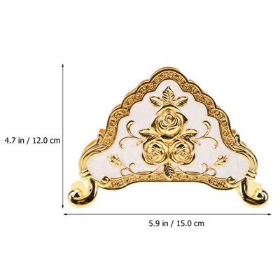  Portatovaglioli Da Tavola Fazzoletti Per Auto Del Tessuto Desktop - Immagine 1 di 4
