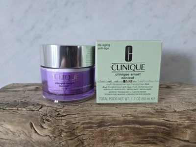 Clinique 50ml Smart Clinical MD Multi-Dimensional Age Transformer Duo Cream NEW  - Image 1 of 4