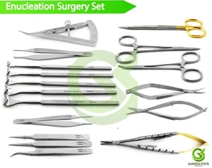 Eye Enucleation Surgery Set Ophthalmic Surgical Instruments Kit - Picture 1 of 15