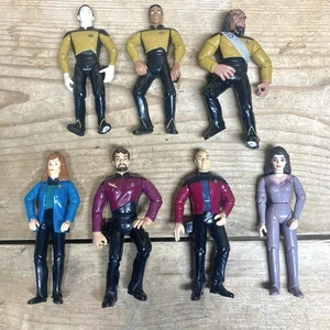 Star Trek lose Actionfiguren Konvolut Playmates Toys, (6~1992 und 1~1993) - Bild 1 von 19