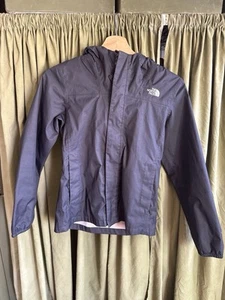 The North Face Girls Black Hooded Rain Jacket Size M (10-12) Dryvent Outdoors - Picture 1 of 5