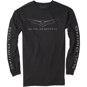 Factory Effex Black Goldwing Icon Long-Sleeve T Shirt 2587832 - Picture 1 of 2