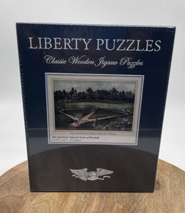 Neu Liberty Puzzles klassisches Holzpuzzle 505 Teile Baseball - Bild 1 von 8
