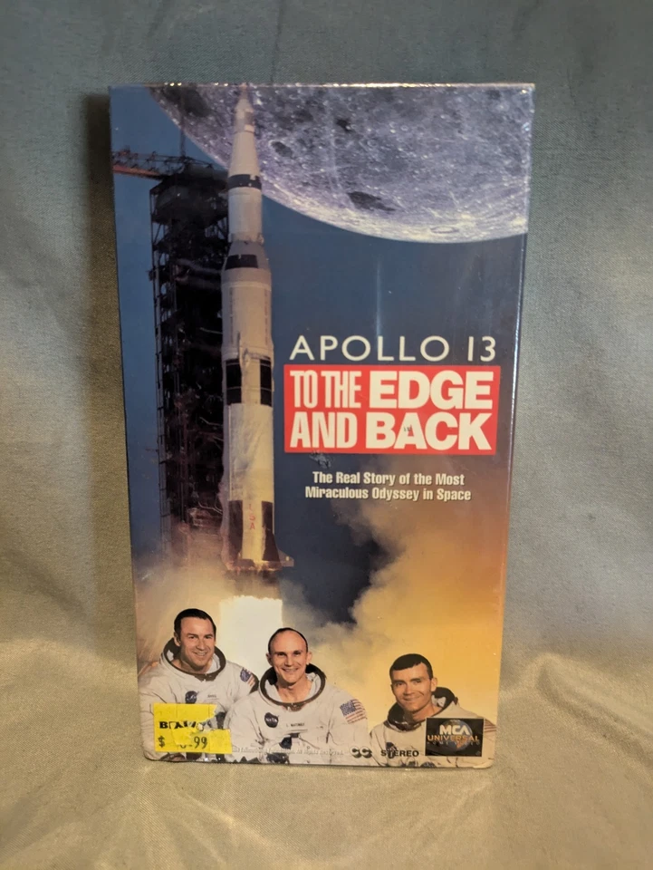 Apollo 13: To The Edge and Back (VHS, 1995) New Factory Sealed  - Image 1 of 1