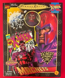 Figura de acción Magneto Toy Biz Marvel Comics 1997 cubiertas famosas X-Men clásicos - Imagen 1 de 10
