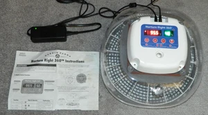 Nurture Right 360 Egg Incubator with Instruction Sheet - Picture 1 of 11