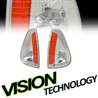 For 05/06-10 Dodge Charger LX Chrome Amber Turn Signal Parking Corner Light Lamp - Image 1 of 2