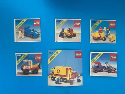 Lego CLASSIC TOWN 6005 6007 6622 6628 6654 6693 Manuel d'instructions UNIQUEMENT - Photo 1/4
