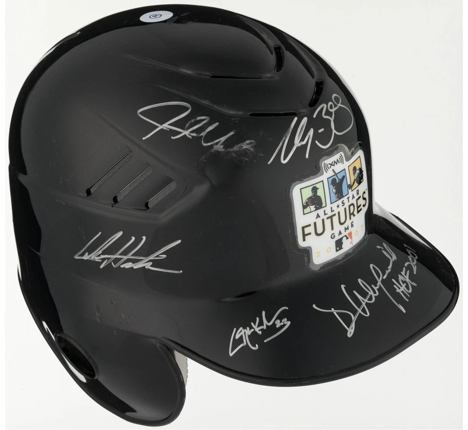 Clayton Kershaw Pre Rookie 2009 Futures All Star Game Team Signed Helmet JSA COA - Image 1 of 4