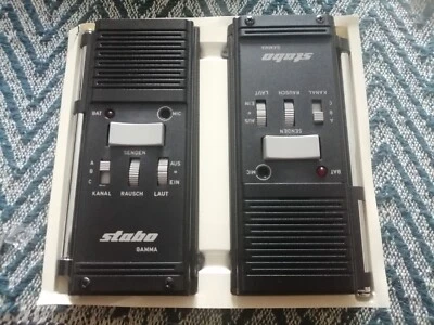 CB Funkgeräte Stabo Gamma Handfunkgeräte vintage 1981 - Bild 1 von 4