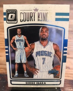 2016/17 Panini Optic SERGE IBAKA Court Kings #37 ORLANDO MAGIC