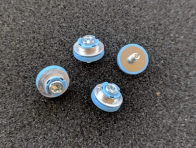 Lot of New OEM 8 Blue Hard Drive Mounting Screws HP 7800 7900 8000 8100 8200 R2 - Image 1 of 4