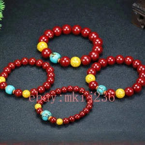 Pulsera de moda arena realgar cristal cinabrio natural - Imagen 1 de 3