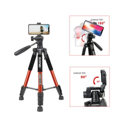 ZOMEI Professional Aluminum Q111 Tripod&Pan Head For DSLR Camera Video Live  - Image 1 of 4