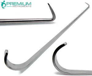 Premium Jackson Trachea Tenculum Hook 6" Surgical Retractor Instruments