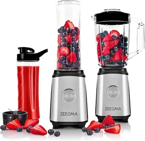 Standmixer 7 in 1 ZEEGMA VITAMINE Smoothie Maker Mixer Blender Kaffeemühle 1050W - Bild 1 von 10