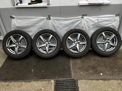 komplettsatz Brock für Renault Scenic 1 JA- 16 Zoll Alufelgen auf Winterreifen - Bild 1 von 4