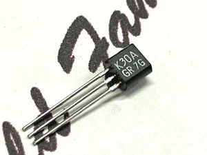 1pc Toshiba 2SK30A-GR JFET Transistor Genuine NOS - Picture 1 of 3