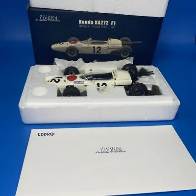 Ebbro 1/20 Honda RA272 F1 - 1965 Mexico Grand Prix #12 Ronnie Bucknum - Image 1 of 4