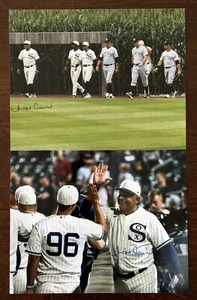 (2) MIGUEL CAIRO Chicago White Sox Field of Dreams Autographed 8x10 Photos COA - Foto 1 di 3