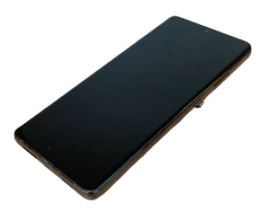 Samsung Galaxy S21 Ultra G998 LCD Touch Screen Black Frame with Dot Used - Picture 1 of 9