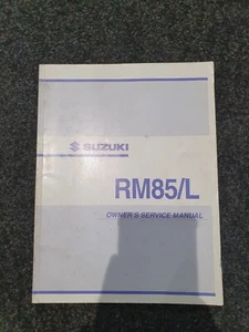 Genuine Suzuki RM85/L 2003 Owner's Service Manual 99011-02B79-01A - Picture 1 of 4