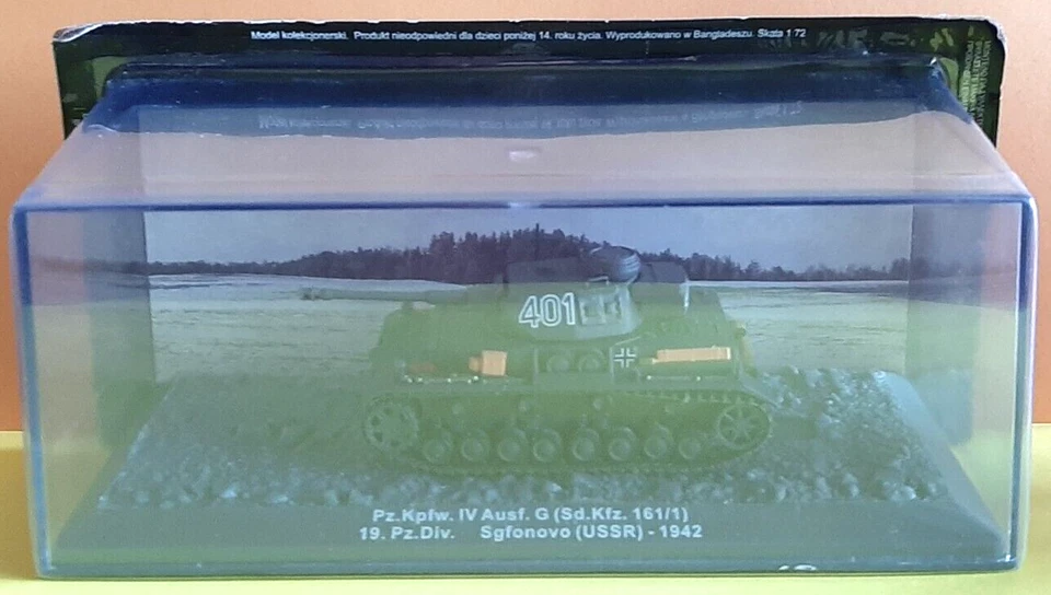 BLINDATI DA COMBATTIMENTO Pz.Kpfw IV Ausf. G Sgfonovo USSR 1942 1/72 - Immagine 1 di 1