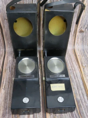 Vintage Channel Master CB Transceiver Set 2 Kanal Model 6553 mit Koffer - Bild 1 von 4