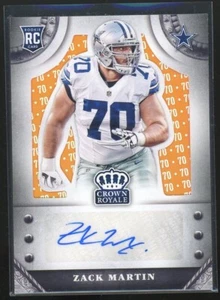 2014 Panini Crown Royale Football Rookie Autograph #S-ZK Zack Matin #25/70 - Picture 1 of 2