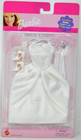 Mattel 68065 Barbie 2001 Bridal Fashion White Gown For Her Fantasy Wedding Nib