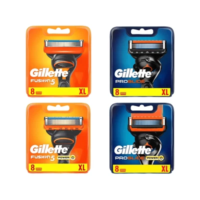 Gillette Fusion5-Fusion5 Power-Proglide-Proglide Power Rasierklingen OVP I NEU