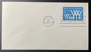 US #U555 - 6 cents Youth Conference First Day Cancel Feb 24, 1971 Washington DC - Picture 1 of 1