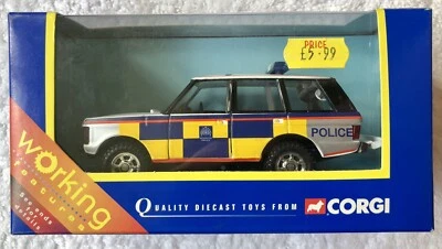 Corgi Metropolitan Police Range Rover 57601 Opening Doors Vintage New Boxed - Image 1 of 4