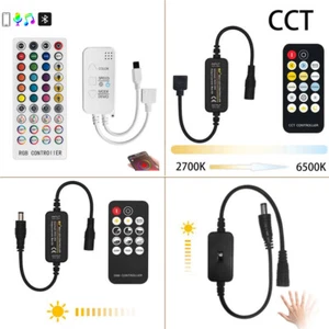 LED Stripe Dimmer Fernbedienung Dimmbarer Schalter Regler Für LED-Streifen Licht - Picture 1 of 16