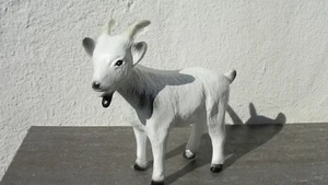 Kleine Ziege Tierfigur Geißbock Figur Dekoration Geissbock Ziegenbock Natur W - Picture 1 of 4