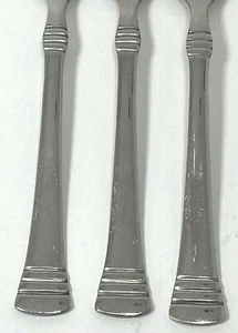 3 tenedores para ensaladas brillantes Cambridge Silver Codie acero inoxidable 6 1/4" brillantes - Imagen 1 de 4