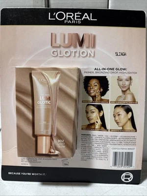 L’Oréal Paris Makeup Lumi Glotion,Color 902 light Glow 1.35 fl oz Each x 2 Packs - Image 1 of 2
