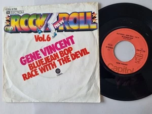 Gene Vincent - Bluejean Bop/ Race with the devil 7'' Vinyl Germany - Picture 1 of 5